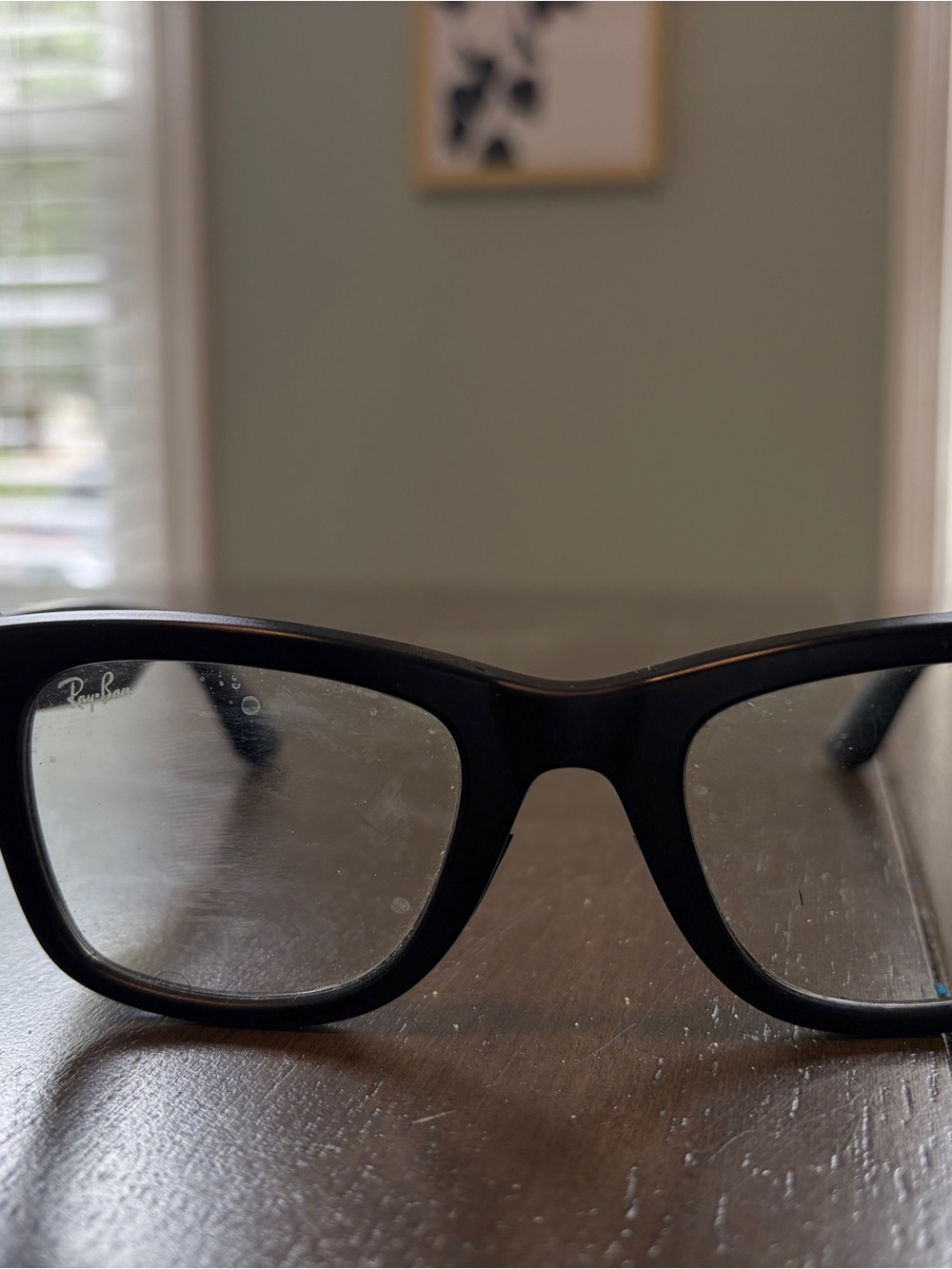 Ray-Ban Meta Matte Black Wayfarer Glasses with Transition lenses. - Picture 3 of 5